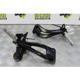 Yamaha FZ8 Fazer Footrest Hangers Pillion Rear 2010 to 2015 FZ8S FZ8N B051