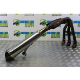 Triumph Street Triple 675 Exhaust Downpipes Remus Can 2013 to 2016 B049