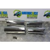 Kawasaki VN 1500 Vulcan Fork Sliders Chrome x4 1996 to 2001 B067