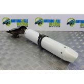 BMW K 1200 S Exhaust Race Can GPR G.P.R White K1200S 2004 to 2008 B061