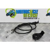 Yamaha FZ8 Fazer Throttle Cables 2010 to 2015 FZ8S FZ8N B051