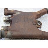 Yamaha XJR 1300 Exhaust Collector Box 1999 to 2003 XJR1300 B048