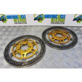 Kawasaki ZX 9 R Brake Discs Front EBC MD4167X ZX9R Ninja 1998 1999 C1 C2 B103