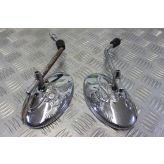 Yamaha XV 1100 Virago Mirrors Left Right Mirror 1990 to 1999 XV1100 3LP B059
