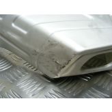 Ducati 749 Biposto 2004 Exhaust Silencer Heat Shield (damaged) #449