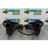 Kawasaki ZX 9 R Air Intake Chambers Pair ZX9R Ninja 1998 1999 C1 C2 B103
