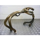 Honda VFR 800 Exhaust Downpipes Stainless Headers 1998 to 2001 VFR800 A811
