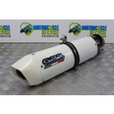 BMW K 1200 S Exhaust Race Can GPR G.P.R White K1200S 2004 to 2008 B061