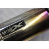 Aprilia RSV 1000 Mille Exhaust System Werx Race Can 2001 2002 RSV1000 B047