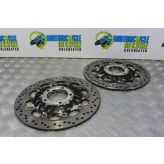 Triumph Speed Triple 955 Brake Discs Front 2002 to 2004 955i B054