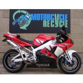 Yamaha YZF R1 5JJ Lock Set Locks with Top Yoke 2000 2001 YZF-R1 B087