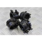 Honda VFR 800 Carb Rubbers Inlet Stubs 1998 to 2001 VFR800 VFR800F B050
